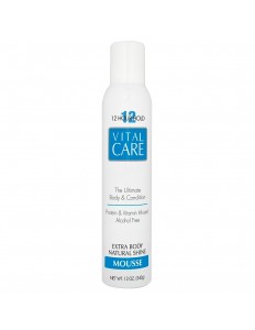 Mousse Vital Care Extra Body Natural Shine Azul 12Hs