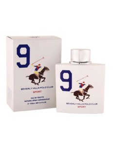 Perfume Beverly Hills Polo Club 9 White Masculino 100ml EDT 