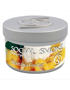 Essência Social Smoke Banana Foster 250gr