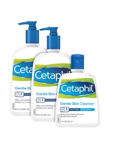 Kit Cetaphil Fce & Body Cleanser 2 591ml +118 ml