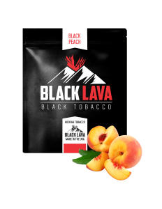 Essência Hookah Tobacco Black Lava Black Peach 200gr