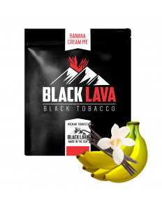 Essência Hookah Tobacco Black Lava Banana Cream 200gr