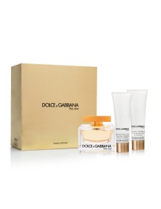 Kit Dolce & Gabbana The One EDP 75ml + Body Lotion 50ml + Shower Gel 50ml