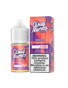 Essência Cloud Nurdz Salts Grape Strawberry 25mg 30ml