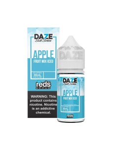 Essência Seven Daze Salt Series Reds Apple Fruit Iced 30mg 30ml