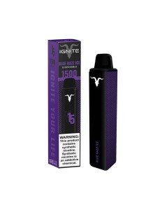 Dispositivo Descartável IGNITE V15 1500 Puffs Blueberry Rasberry Ice 50mg