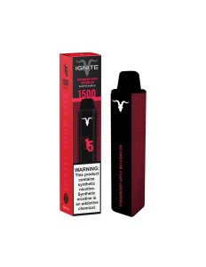 Dispositivo Descartável IGNITE V15 1500 Puffs Strawberry Apple Watermelon 50mg