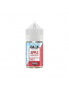 Essência Vape 7Daze Reds Apple Salt Apple Original Iced Plus 50mg 30ml