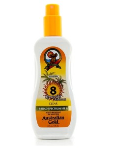  Spray Gel Australian Gold Protetor Solar SPF 8 237 ml