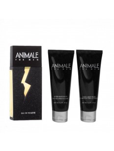 Kit Perfume Animale For Men EDT + After Shave + Shower Gel 100ml