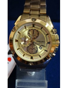 Relógio Spaltec TJ3933 Dourado 
