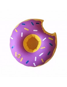 Inflável para Copo Donut Lilas 