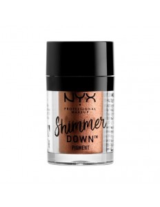 Glitter Pigmento Nyx Shimmer Down SDP03 Almond