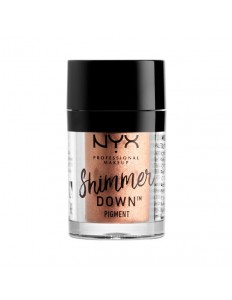 Glitter Pigmento Nyx Shimmer Down SDP05 Nude