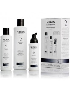 Nioxin System 2 Start Kit, Conjunto de 3 Peças