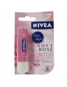 Protetor Labial Soft Rose 4.7 Gr Nivea