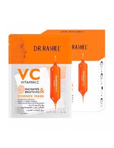 Máscara Facial DR Rashel VC Vitamin C Niacinamide & Brightening 5pcs