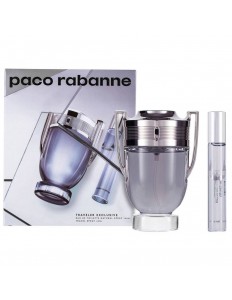 Kit Perfume Paco Rabanne Invictus EDT 100ml + Travel Spray 10ml