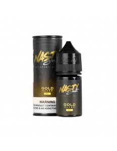Essência Vape Nasty Nic Salt Tobacco Gold Blend 35mg 30ml
