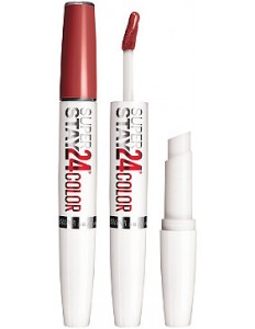 Gloss Maybelline Superstay 24 Hs 2 Step Color # 125 So Sienna
