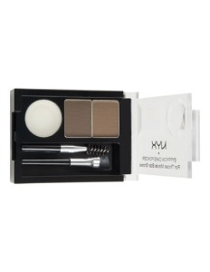 Kit de Maquiagem Nyx Eyebrow Cake Powder ECP05 Brunette