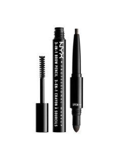 Kit para Sobrancelha Nyx 3em1 31B10 Black 
