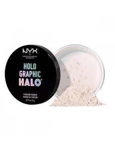 P&oacute; de Acabamento Nyx Holographic Halo Finishing Powder HHFP01 Mermazing